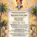 CẦU NGUYỆN CHO ÔNG GIOAN TÔ DUY MINH