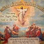 MỪNG LỄ CHÚA THĂNG THIÊN – BỔN MẠNG BAN TRUYỀN THÔNG GIÁO XỨ TÂN VIỆT