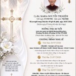 CẦU NGUYỆN CHO CỤ BÀ MARIA NGUYỄN THỊ KIỆM (Bà Bình)
