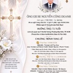 CẦU NGUYỆN CHO ÔNG GIUSE NGUYỄN CÔNG DOANH
