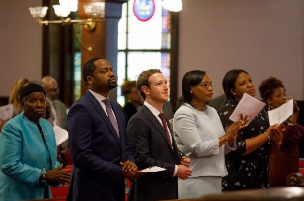 Mark Zuckerberg đến thăm nhà thờ Mêthôđista
