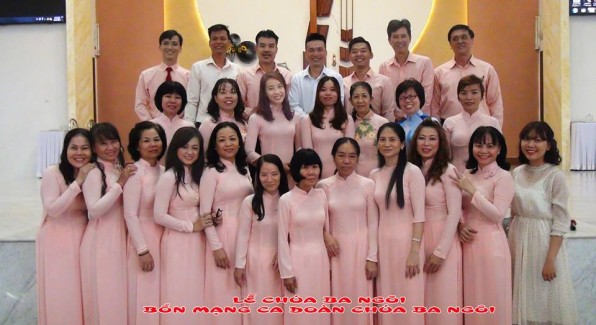 Lễ Chúa Ba Ngôi_⛪Bổn Mạng ca đoàn Chúa Ba Ngôi GX Tân Việt 2017