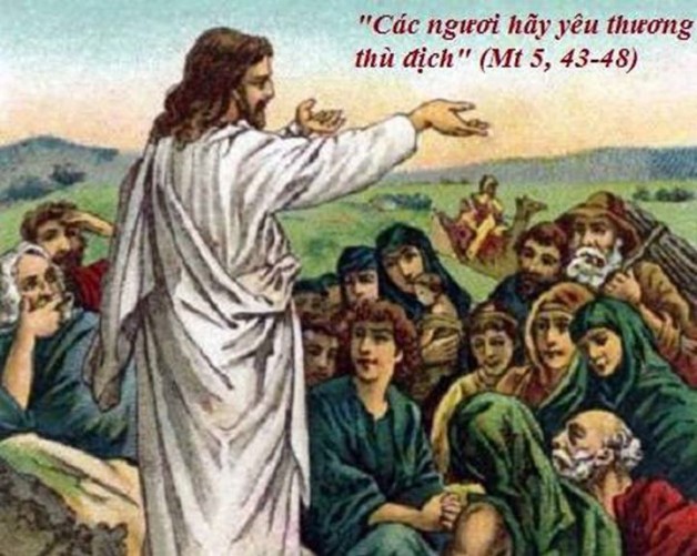 LỜI CHÚA THỨ BA TUẦN XI THƯỜNG NIÊN NĂM LẺ (20/6/2017) – (Mt 5, 43-48) – THÁNG THÁNH TÂM CHÚA GIÊSU.