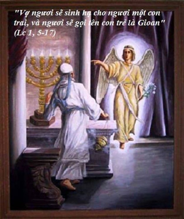 LỜI CHÚA THỨ BẢY TUẦN XI THƯỜNG NIÊN MĂM LẺ LỄ SINH NHẬT GIOAN TẢY GIẢ – Lễ Trọng. (24/6/2017) – (Lc 1, 57-66. 80) – THÁNG THÁNH TÂM CHÚA GIÊSU.