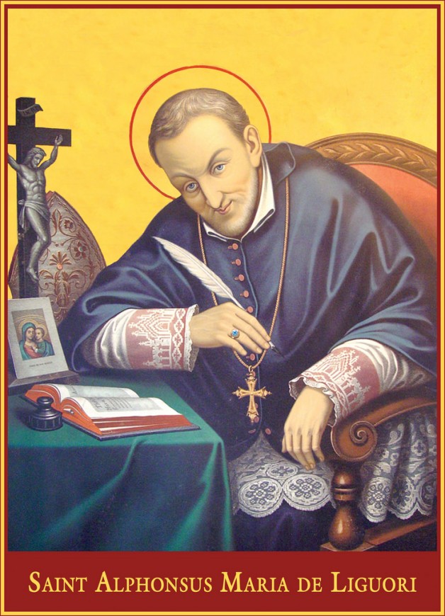 Ngày 01/8 THÁNH ALFONSO LIGUORI Giám Mục Tiến Sĩ .