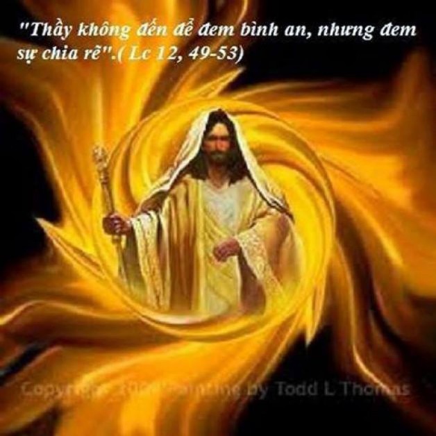LỜI CHÚA THỨ NĂM TUẦN XXIX THƯỜNG NIÊN NĂM LẺ (26/10/2017) – (Lc 12, 49-53) – THÁNG MÂN CÔI KÍNH ĐỨC MẸ