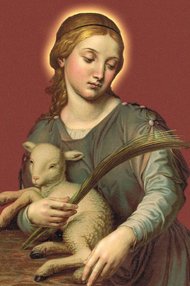 Ngày 21 tháng 1  THÁNH A – NÊ  Trinh nữ tử đạo.