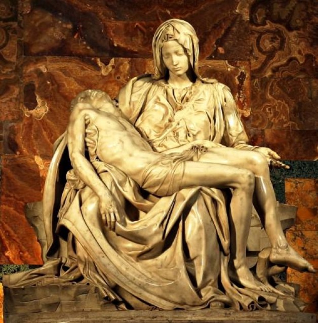 Tuyệt tác điêu khắc Pietà của Michelangelo: Thuần khiết từ bi, vô oán vô hận