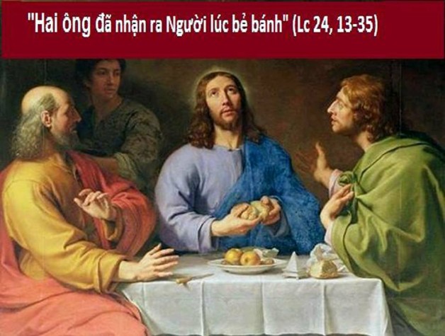 LỜI CHÚA THỨ TƯ TUẦN BÁT NHẬT PHỤC SINH 2018 (04/4/2018) – (Lc 24, 13-35)