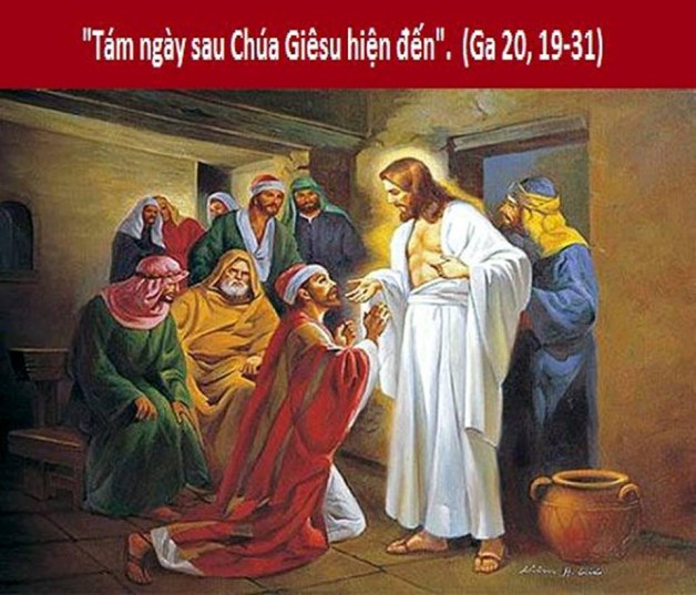 LỜI CHÚA CHÚA NHẬT II PHỤC SINH NĂM B KÍNH LÒNG THƯƠNG XÓT CHÚA (08/4/2018) – (Ga 20, 19-31)