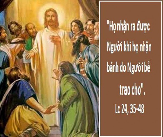 LỜI CHÚA CHÚA NHẬT III PHỤC SINH NĂM B (15/4/2018) – (Lc 24, 35-48)