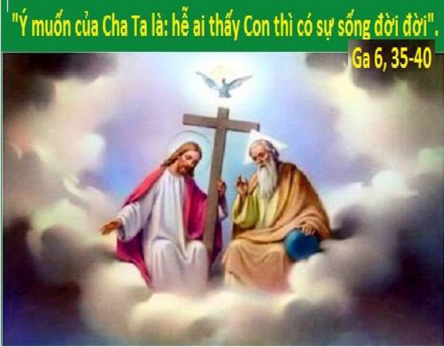 LỜI CHÚA THỨ TƯ TUẦN III PHỤC SINH 2018 (18/4/2018) – (Ga 6, 35-40)