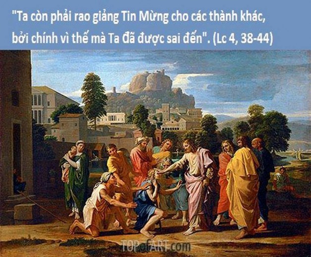 LỜI CHÚA THỨ TƯ TUẦN XXII THƯỜNG NIÊN NĂM CHẴN (05/9/2018) – (Lc 4, 38-44)