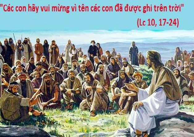 LỜI CHÚA THỨ BẢY TUẦN XXVI THƯỜNG NIÊN NĂM CHẴN (06/10/2018) – (Lc 10, 17-24) – THÁNG MÂN CÔI KÍNH ĐỨC MẸ
