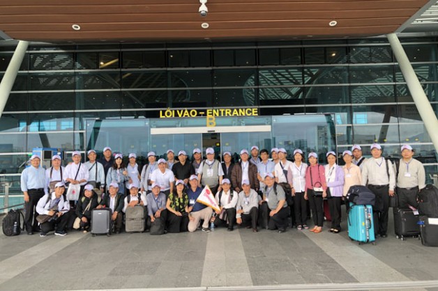 Phái đoàn TGP Huế lên đường hành hương Đất Thánh Israel