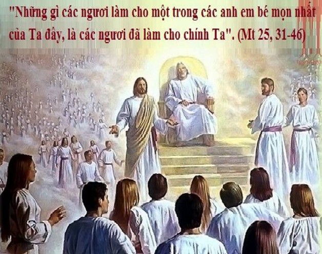 LỜI CHÚA THỨ HAI TUẦN I MÙA CHAY NĂM LẺ (11/3/2019) – (Mt 25, 31-46) – MÙA CHAY THÁNH 2019