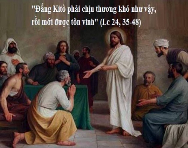 LỜI CHÚA THỨ NÄ‚M TUẦN BÃT NHẬT PHỤC SINH 2019 (25/4/2019) – (Lc 24, 35-48)
