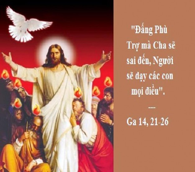 LỜI CHÚA THỨ HAI TUẦN V PHỤC SINH NĂM LẺ (20/5/2019) – (Ga 14, 21-26) – THÁNG HOA KÍNH ĐỨC MẸ
