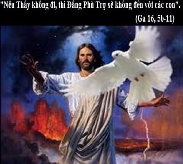 LỜI CHÚA THỨ BA TUẦN VI PHỤC SINH NĂM LẺ (28/5/2019) – (Ga 16, 5b-11) – THÁNG HOA KÍNH ĐỨC MẸ.