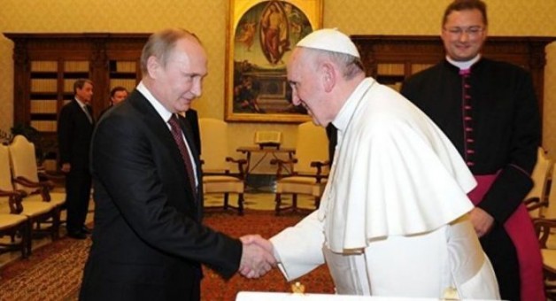 Tổng thống Nga Vladimir Putin sẽ há»™i kiến vá»›i Äức Phanxicô lần thứ ba