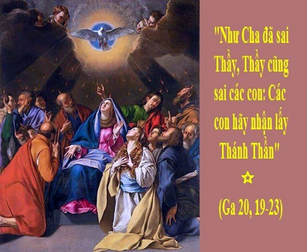 LỜI CHÚA CHÚA NHẬT LỄ CHÚA THÁNH THẦN HIỆN XUỐNG NĂM C – Lễ trọng