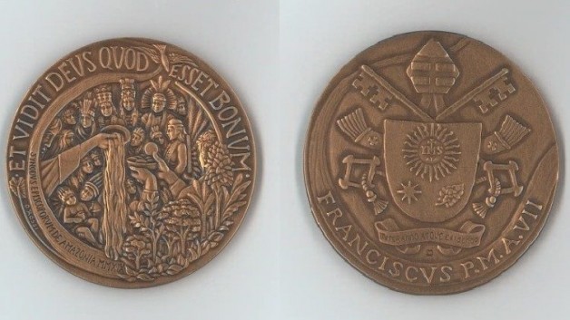 Medal năm thứ 7 triều Giáo Hoàng của Đức Phanxicô