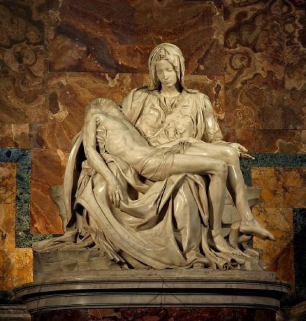 CHUYỆN VỀ KIỆT TÁC PHẨM “ PIETÀ” CỦA THIÊN TÀI MICHELANGELO…