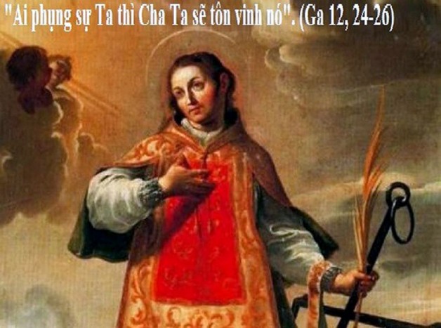 LỜI CHÚA THỨ HAI TUẦN XIX THƯỜNG NIÊN NĂM CHẴN 2020 (10/8/2020) – (Ga 12, 24-26) THÁNH LÔRENXÔ, PHÓ TẾ, TỬ ĐẠO, Bổn mạng các em Lễ sinh – Lễ kính
