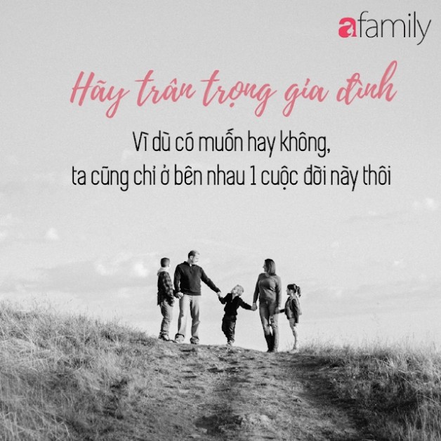Hãy trân trọng gia đình