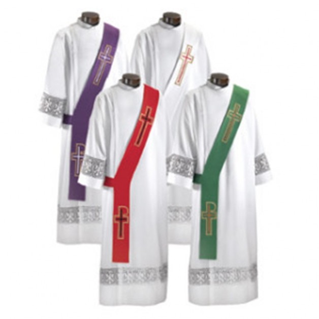 Tại sao phó tế mang dây stola chéo?