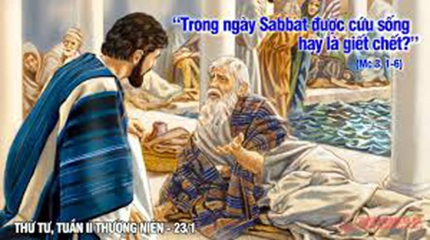 LỜI CHÚA THỨ TƯ TUẦN II THƯỜNG NIÊN NĂM LẺ 2021 (20/01/2021) – (Mc 3, 1-6) TUẦN LỄ CẦU CHO SỰ HIỆP NHẤT CÁC KITÔ HỮU (18/01/2021 – 25/01/2021)