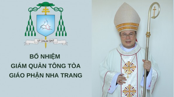 Bổ nhiệm Giám quản Tông tòa giáo phận Nha Trang