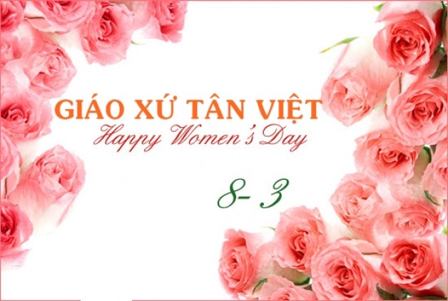 WEBSITE GIÃO XỨ TÂN VIỆT CHÚC MỪNG 8/3