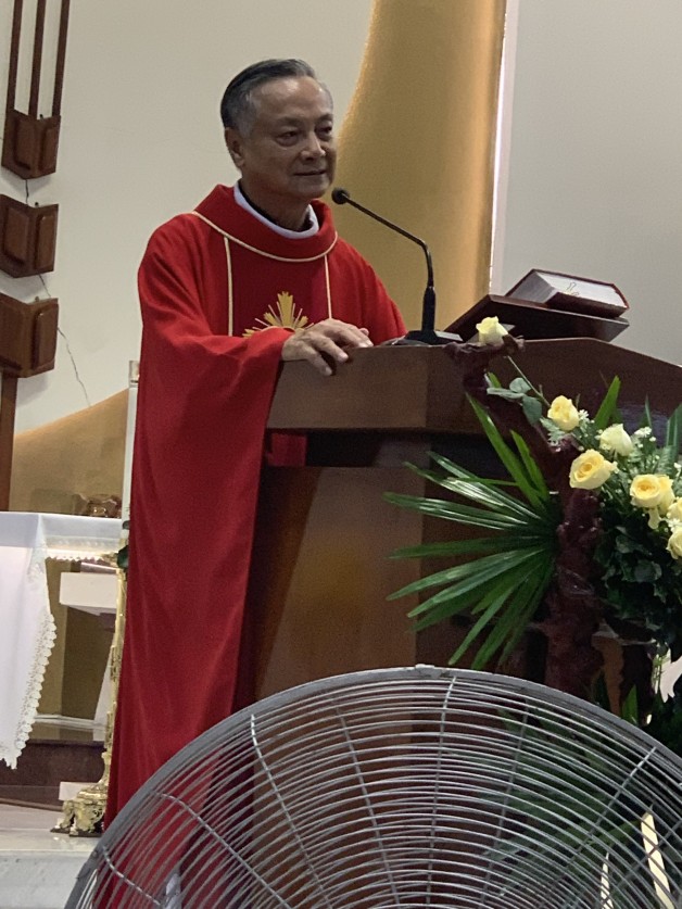 Bài giảng lễ Thánh An nê Lê Thị Thành. Bổn mạng hội các bà Mẹ Công Giáo do cha xứ Đaminh giảng lễ