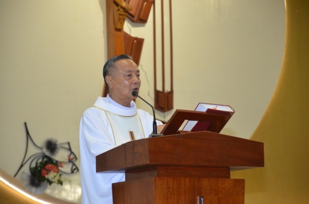 Bài giảng lễ các Thánh, kỷ niệm 16 năm thành lập CDLTXC do cha xứ Daminh Vũ Ngọc Thủ giảng lễ