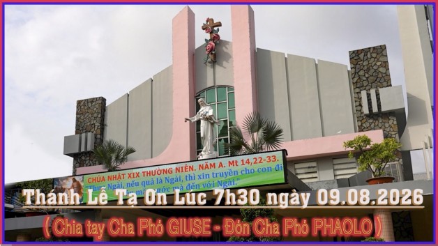 Chia tay Cha Phó Giuse đón Cha Phó Phaolo