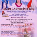 CẦU NGUYỆN CHO BÀ MARIA VŨ THỊ HỒNG NHUNG