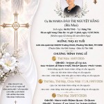 CẦU NGUYỆN CHO CỤ BÀ MARIA ĐÀO THỊ NGUYỆT HẰNG ( Bà Mai)