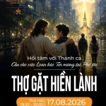 Cầu nguyện theo ý Đức Thánh Cha tháng 8/2026 “CẦU CHO VIỆC LOAN BÁO TIN MỪNG TẠI PHỐ THỊ”