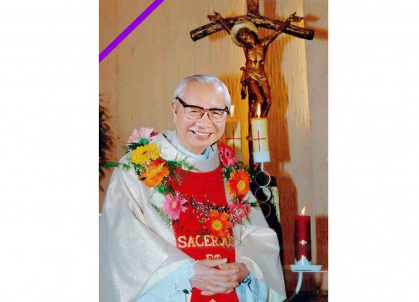 Cha Cố Gioan Phạm Äình Nhu , tác giả bà i thánh ca ” Cầu xin Thánh Gia ” đã an nghỉ trong Chúa