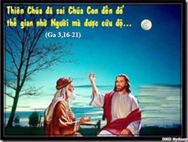 PHÂN TÍCH BÀI TIN MỪNG THỨ TƯ TUẦN II PHỤC SINH (26/4/2017) – (Ga 3, 16-21)