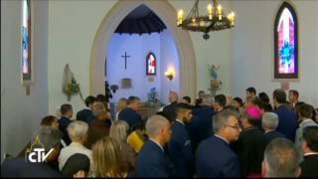 Video Fatima: Đức Thánh Cha viếng thăm nhà nguyện của căn cứ không quân Monte Real, 12.05.2017