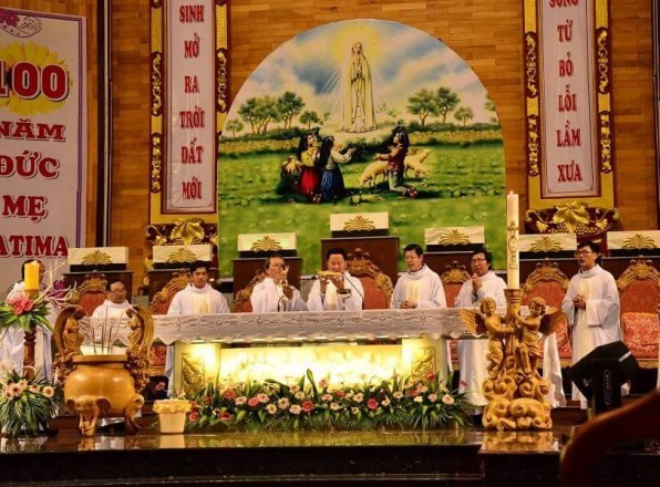 TTHH TẮC SẬY : MỪNG 20 NĂM THÀNH LẬP HẠT BẠC LIÊU VÀ KỶ NIỆM 100 NĂM MẸ HIỆN RA TẠI FATIMA