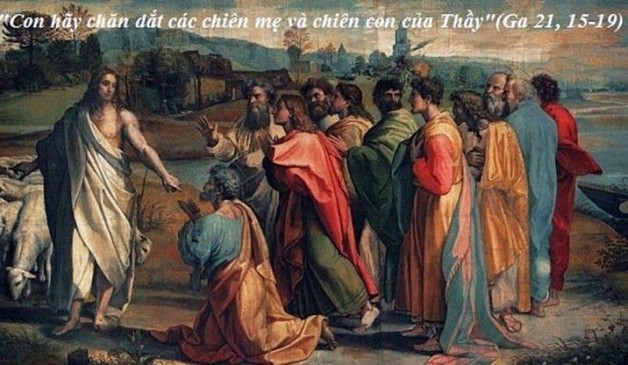 LỜI CHÚA THỨ SÁU TUẦN VII PHỤC SINH NĂM LẺ TUẦN CỬU NHẬT KÍNH CHÚA THÁNH THẦN (02/6/2017) – (Ga 21, 15-19) – THÁNG THÁNH TÂM CHÚA GIÊSU.