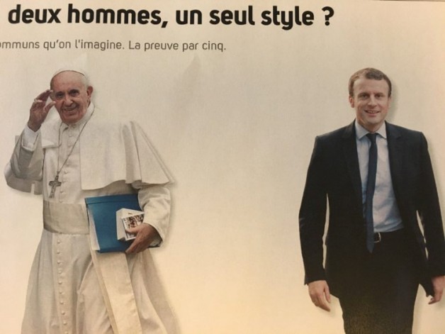 Phanxicô, Emmanuel Macron, hai người, một phong cách?