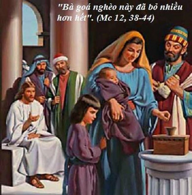 LỜI CHÚA THỨ BẢY TUẦN IX THƯỜNG NIÊN NÄ‚M LẺ (10/6/2017) – (Mc 12, 38-44) – THÃNG THÃNH TÂM CHÚA GIÊSU