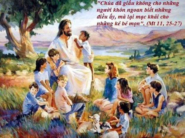 LỜI CHÚA THỨ TƯ TUẦN XV THƯỜNG NIÊN NĂM LẺ (19/7/2017) – (Mt 11, 25-27)