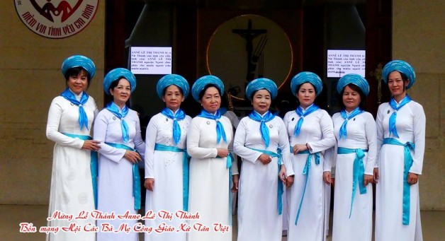 Video  Lễ kính Thánh Annê Lê Thị Thành _ Bổn mạng Chi Hội Các Bà Mẹ Công Giáo Giáo xứ Tân Việt 12/7/2017.