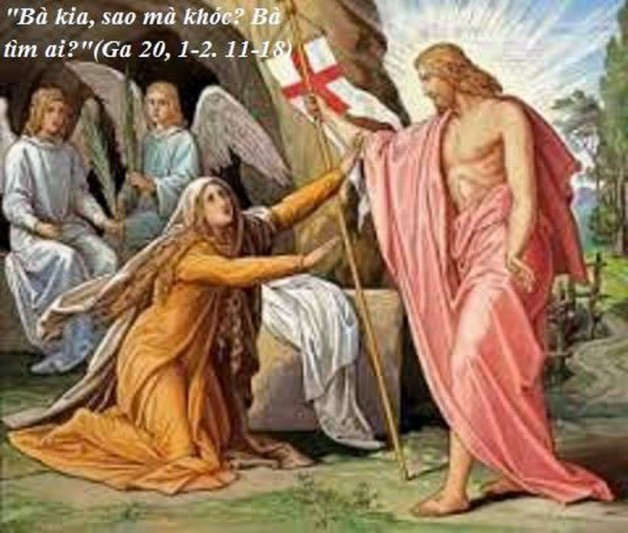 LỜI CHÚA THỨ BẢY TUẦN XV THƯỜNG NIÊN NĂM LẺ THÁNH NỮ MARIA MADALENA – Lễ Kính. (22/7/2017) – (Ga 20, 1. 11-18)