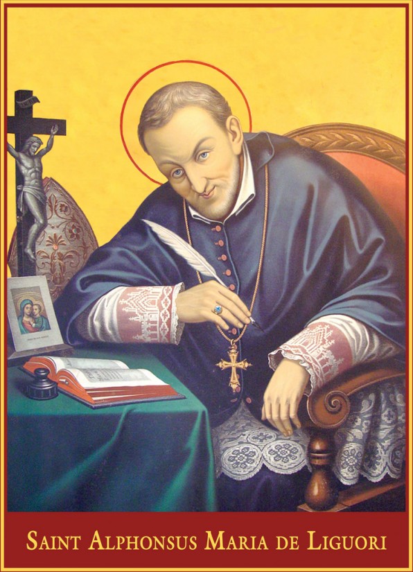 Ngày 01/8 THÁNH ALFONSO LIGUORI Giám Mục Tiến Sĩ .